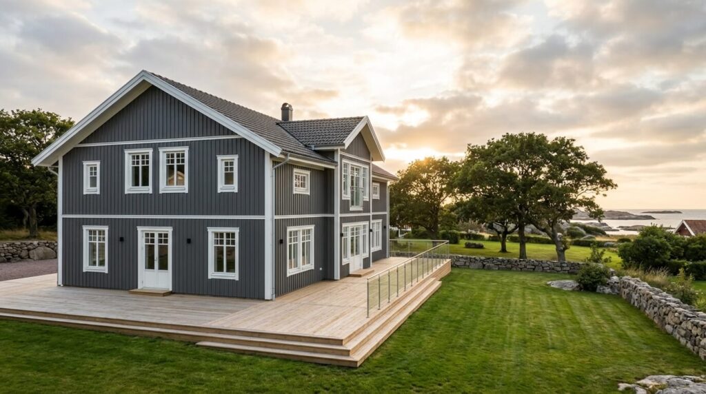 Byggfirma Kungsbacka — renoverad kustvilla i Kungsbacka kommun